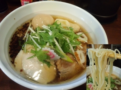「野毛八ラーメン汐980円」@麺処 野毛八の写真