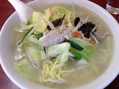 「タンメン」@中華料理 幸栄軒の写真