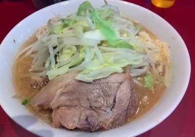 「小ラーメン(にんにく)」@ラーメン二郎 荻窪店の写真