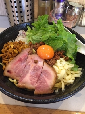 「牛油そば」@麺屋 扇 SENの写真