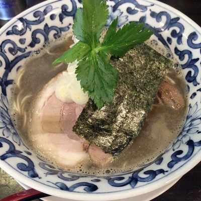 「バリ煮干しらーめん　750円」@麺処 みどりの写真