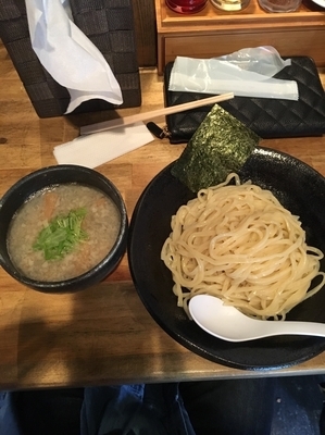 「塩つけ麺」@つけ麺 雀 アメ村本店の写真