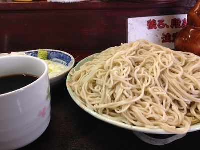 「もりそば中（400ｇ）【600円】」@堀留屋の写真