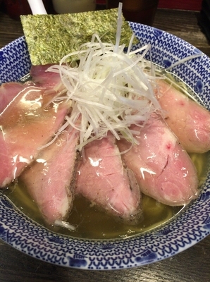 「塩ちゃーしゅーめん」@麺心 國もとの写真