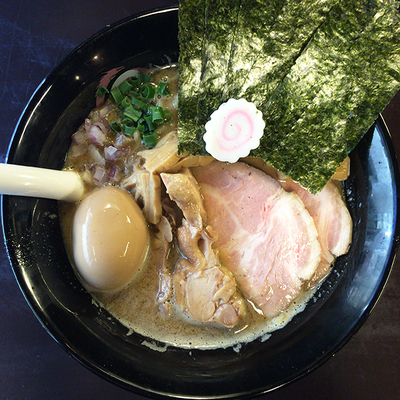 「特製鯛焼干し中華そば」@おおぜき中華そば店 早稲田店の写真