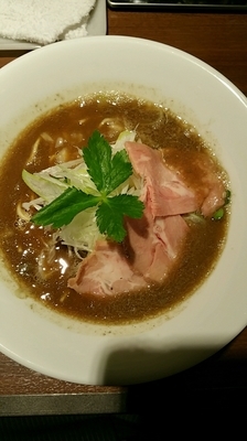 「超濃厚烏賊煮干中華そば」@麺屋 ねむ瑠の写真