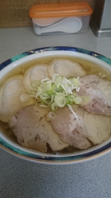 「ハーフアンドハーフ  餃子」@佐野らーめん 麺龍の写真