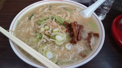 「味噌ラーメン」@三越園の写真