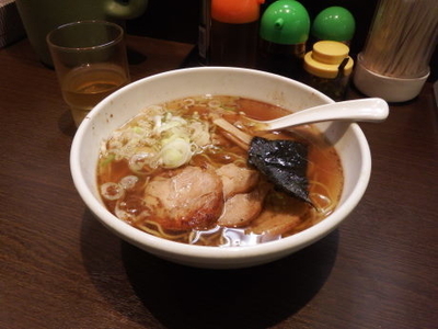 「熟成醤油味　中華そば」@中華そば いちやの写真