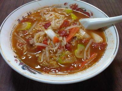 「Miso Tomato (680円)」@平和軒の写真