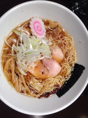 「芳醇中華そば」@中華そば 輝羅の写真