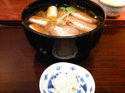 「鴨南ばん」@手打ちそば 大川やの写真