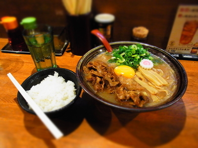 「肉玉そば大盛 900円」@肉玉そばおとど 高円寺店の写真