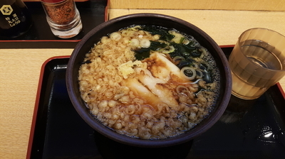 「力そば ￥480」@ゆで太郎 六番町店の写真