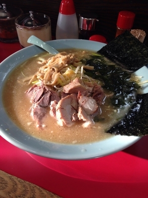 「ネギチャーシューメン」@ラーメンショップ幸手 金田亭の写真