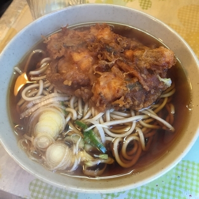 「いかげそ天（￥370）」@六文そば 金杉橋店の写真