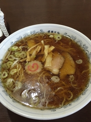 「支那そば 450円」@支那そば 佐川の写真