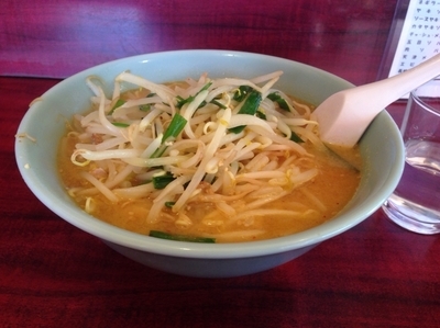 「ミソラーメン（大盛り）600円＋200円」@中華料理 宮崎華園の写真