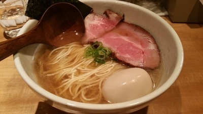 「味玉そば(900円)」@中華蕎麦 蘭鋳の写真