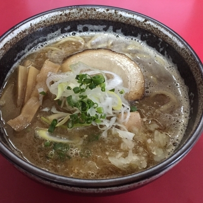 「義匠麺＋替玉 680円＋100円」@自家製麺 義匠 森田製麺所の写真