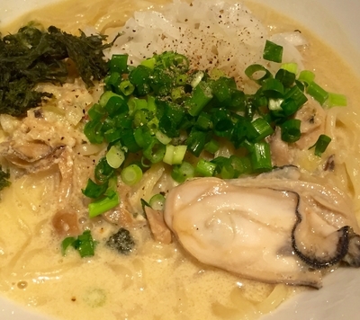 「☆牡蠣らーめん☆」@麺や 海老庵の写真