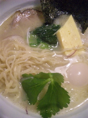 「鳥白湯ラーメン」@めん結び 光の葉の写真