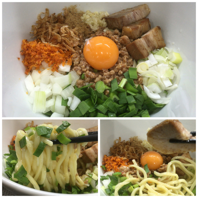 「【期間限定】台湾ませそば（塩）」@麺丼Dining 夢者の写真