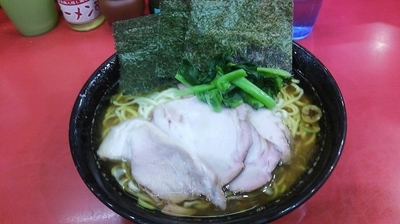 「チャーシューメン（大盛り）」@家系総本山 ラーメン吉村家の写真