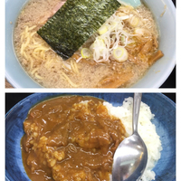 ラーメンセット900円(ラーメンとカレーライス)