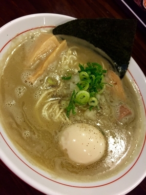 「濃厚煮干しそば ¥820（ラーパス味玉）」@いりにぼの写真