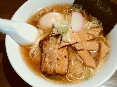 「茶醤麺＋味玉」@拉麺5510の写真