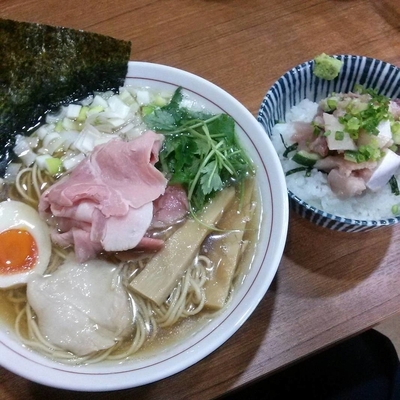 「白醤油」@寿製麺よしかわ 川越店の写真