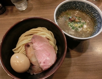 「味玉極濃煮干しつけ麺」@煮干しつけ麺 宮元の写真