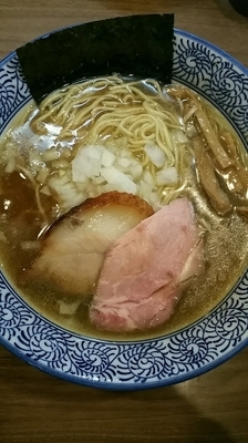 「極上煮干しそば」@煮干しつけ麺 宮元の写真