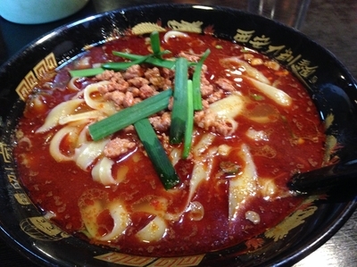 「麻辣刀削麺　￥５４０」@劉家 西安刀削麺 堀田店の写真
