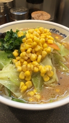 「みそ野菜」@北海道ラーメン 特一番の写真