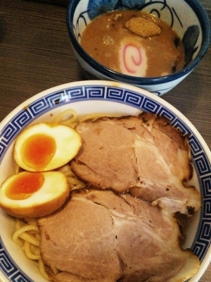 「特製つけそば」@らーめんはたかくるの写真