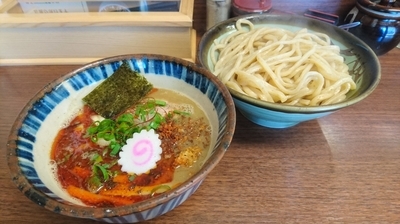 「辛搾り(中・あつもり)」@つけめん 三三㐂の写真