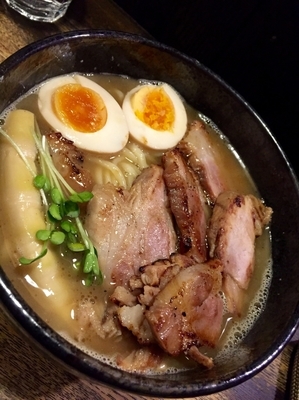 「らーめん（いつものVer.）¥950」@燈の車の写真