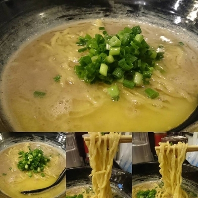 「限定　牡蠣とんこつ」@極濃豚骨 らーめん小僧の写真