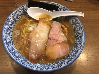 「極上煮干しそば　780円」@煮干しつけ麺 宮元の写真
