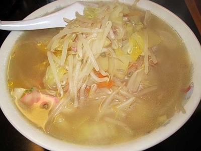 「タンメン　650円」@大釜 本店の写真