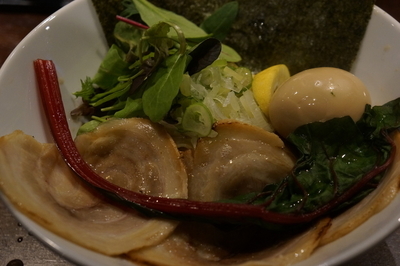 「特のせアンチョビ塩まぜそば ＋中盛」@志奈そば 田なか Secondの写真