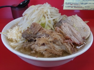 「小ラーメン豚入り」@ラーメン二郎 茨城守谷店の写真