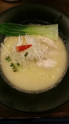 「鶏白湯」@麺屋 もぐらの唄の写真