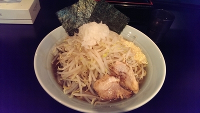 「ニボガッツ、ガッツ盛」@青森煮干し中華そば JIN 鶏の陣の写真