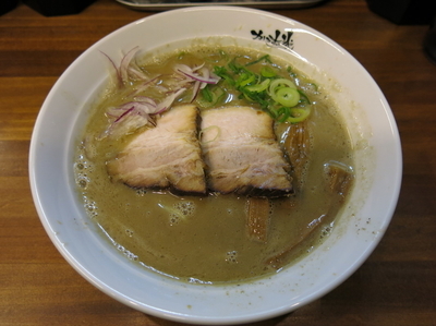 「濃厚ぶっつぶしらーめん：800円」@らーめん かつお拳の写真