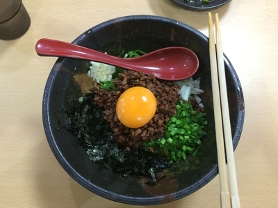 「台湾まぜそば」@豚骨ラーメンとまぜそば 池めん 岡部店の写真
