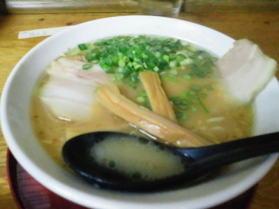 「福島鶏白湯 800円」@らぁめん たけやの写真