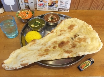 「Cセット（マトン・サグチキン）」@タマンのカレー屋さんの写真